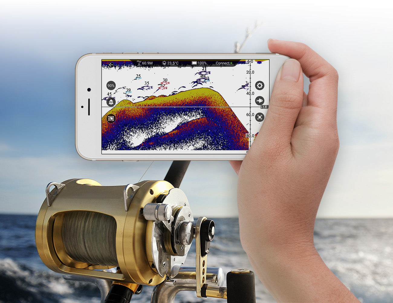 JOYLOG Smart Sonar Fish Finder